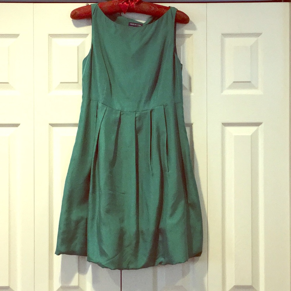 Martin + OSA teal dress S6